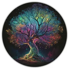 Коврик для мыши Дерево жизни, d.20см KM0258