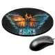 Коврик для мыши Огонь и лед бабочка, d.20см KM0273