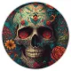 Коврик для мыши Череп, d.20см KM0285