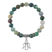 Браслет Ангел-хранитель (помощь и защита), Яшма BSP-18-05