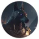 Коврик для мыши Анубис, d.20см KM0301