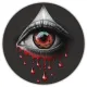 Коврик для мыши Глаз, d.20см KM0305