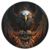 Коврик для мыши Орел, d.20см KM0318