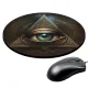 Коврик для мыши Всевидящее око, d.20см KM0322