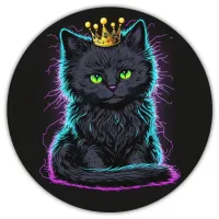 Коврик для мыши Котенок, d.20см KM0324