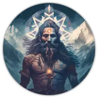 Коврик для мыши Йог, d.20см KM0326