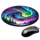 Коврик для мыши Северное сияние, d.20см KM0330