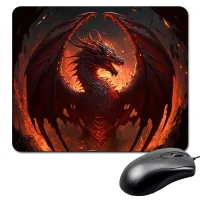 Коврик для мыши 22х18см Дракон KMP100