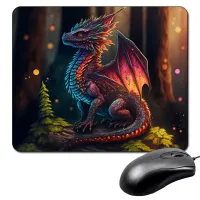 Коврик для мыши 22х18см Дракон KMP112