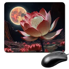 Коврик для мыши 22х18см Лотос KMP133