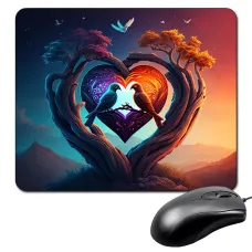 Коврик для мыши 22х18см Птицы KMP146