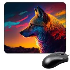 Коврик для мыши 22х18см Волк KMP167