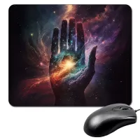 Коврик для мыши 22х18см Ладонь Творца KMP185