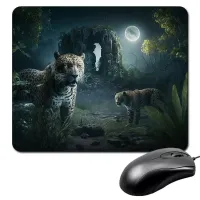 Коврик для мыши 22х18см Леопард KMP197