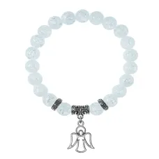Браслет Ангел-хранитель (помощь и защита), Сахарный кварц BSP-20-05