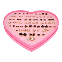 Набор детских серег, 5-10мм, 36 пар SEN008