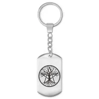 Брелок-жетон Дерево жизни и Пентаграмма BKZ-001