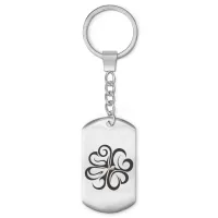 Брелок-жетон Клевер удачи BKZ-012