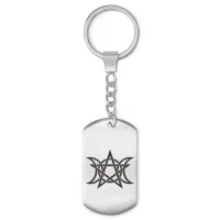 Брелок-жетон Лунный пентакль BKZ-028