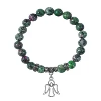 Браслет Ангел-хранитель (помощь и защита), Цоизит BSP-26-05