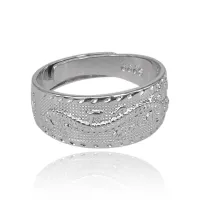 Безразмерное кольцо Дракон с мантрами, 9мм KL328