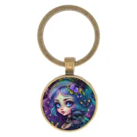 Брелок Девочка и кот BK-ALK1135