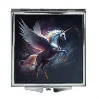 Складное зеркало квадратное Единорог ZER2-0216