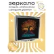 Складное зеркало квадратное Дерево жизни ZER2-0223