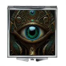 Складное зеркало квадратное Глаз ZER2-0233