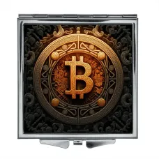 Складное зеркало квадратное Биткойн ZER2-0246