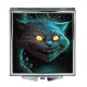 Складное зеркало квадратное Чеширский кот ZER2-0257