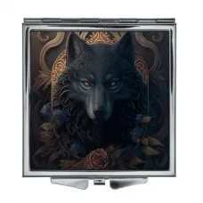 Складное зеркало квадратное Волк ZER2-0263