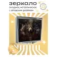 Складное зеркало квадратное Цербер ZER2-0270