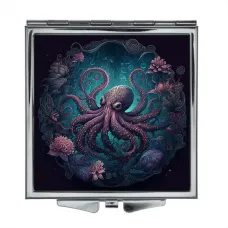 Складное зеркало квадратное Осьминог ZER2-0275