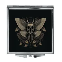 Складное зеркало квадратное Мотылек мертвая голова ZER2-0286