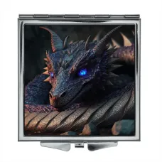 Складное зеркало квадратное Дракон ZER2-0294