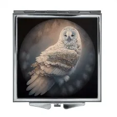 Складное зеркало квадратное Сова ZER2-0310