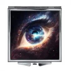 Складное зеркало квадратное Глаз ZER2-0324