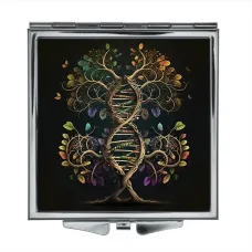 Складное зеркало квадратное ДНК дерево жизни ZER2-0335
