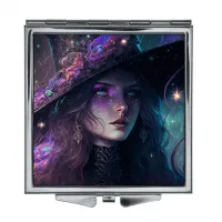 Складное зеркало квадратное Ведьма ZER2-0344