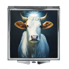 Складное зеркало квадратное Священная корова ZER2-0353