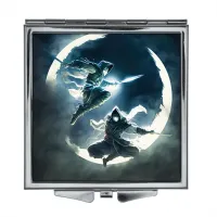 Складное зеркало квадратное Ниндзя ZER2-0365