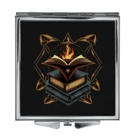 Складное зеркало квадратное Магические книги ZER2-0376