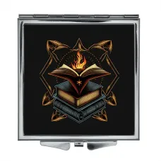 Складное зеркало квадратное Магические книги ZER2-0376