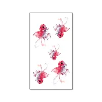 Временная татуировка Рыбы, 10,5х6см TTRC-294