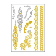 Флэш тату / металлик тату / временная татуировка TTVT319