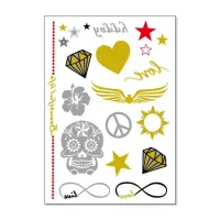 Флэш тату / металлик тату / временная татуировка TTVT332