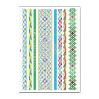 Флэш тату / металлик тату / временная татуировка TTVT342