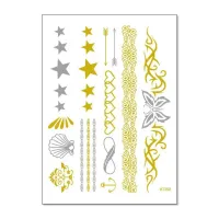 Флэш тату / металлик тату / временная татуировка TTVT350