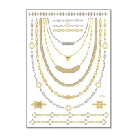 Флэш тату / металлик тату / временная татуировка TTVT353